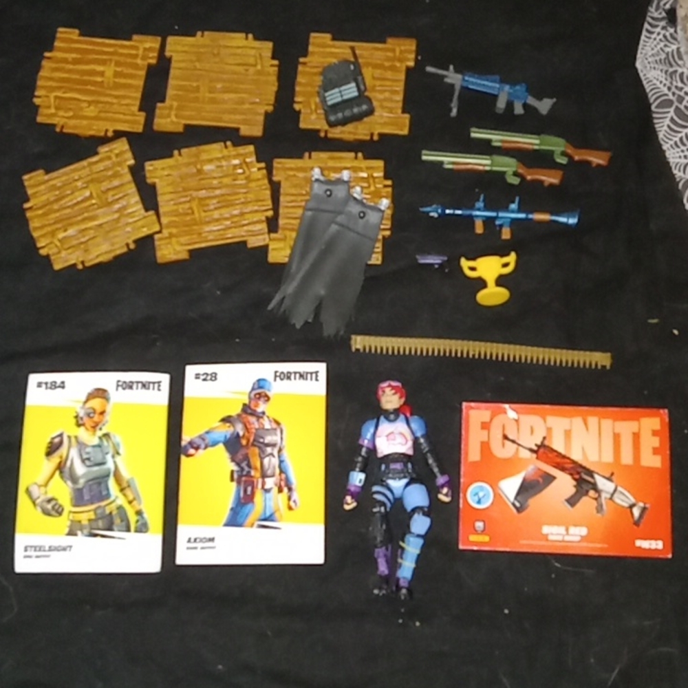 Fortnite mini figure+card mini bundle